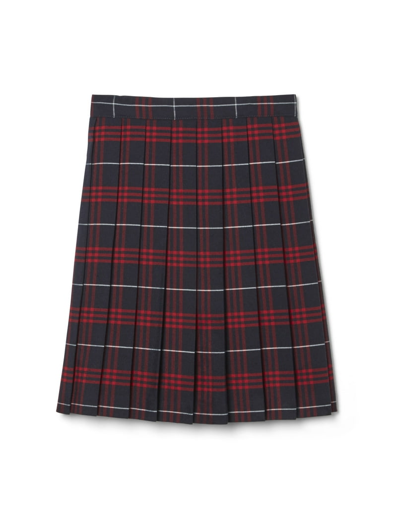 French Toast Girls School Uniform Waist Plaid Pleated Skirt