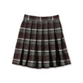 thumbnail image 1 of French Toast Girls School Uniform Adjustable Waist Mid Length Plaid Pleated Scooter Skirt, Sizes 4-20, 1 of 1