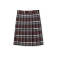 thumbnail image 1 of French Toast Girls School Uniform Adjustable Waist Mid Length Plaid Pleated Scooter Skirt, Sizes 4-20, 1 of 2
