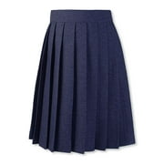 FRENCH TOAST Girls School Uniform Adjustable Waist Mid Length Pleated Skirt, Sizes 4-20