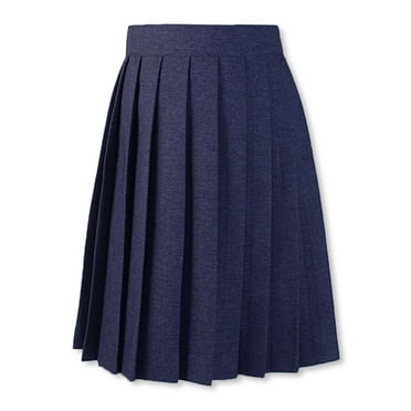 French Toast Girls School Uniform Adjustable Waist Mid Length Pleated Skirt, Sizes 4-20