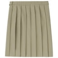 thumbnail image 1 of French Toast Girls School Uniform Adjustable Waist Mid Length Pleated Skirt, Sizes 4-20, 1 of 5