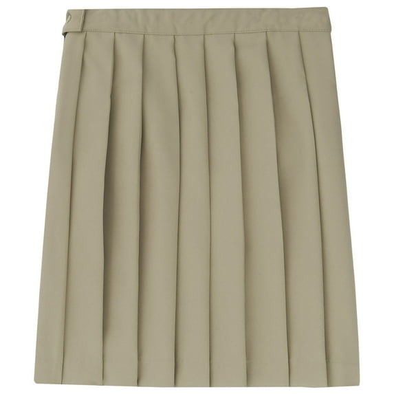 French Toast Girls School Uniform Adjustable Waist Mid Length Pleated Skirt, Sizes 4-20