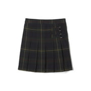 FRENCH TOAST Girls School Uniform Adjustable Waist Plaid 2-Tab Scooter Skirt, Sizes 4-20 & Plus