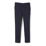 French Toast Girls School Uniform Adjustable Waist Stretch Twill Skinny Pants, Sizes 4-20 & Plus