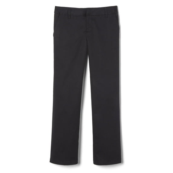 French Toast Girls School Uniform Flat Front Pants, Sizes 4-20