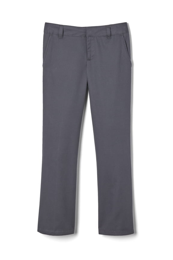 Girls School Uniform Flat Front Pants, Sizes 4-20