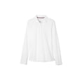 thumbnail image 1 of French Toast Girls School Uniform Long Sleeve Stretch Pique Polo Shirt, Sizes 4-20 & Plus, 1 of 2