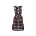 thumbnail image 1 of French Toast Girls School Uniform Plaid V-Neck Pleated Jumper, Sizes 4-14 & Plus, 1 of 2