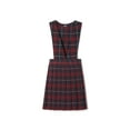 thumbnail image 1 of French Toast Girls School Uniform Plaid V-Neck Pleated Jumper, Sizes 4-14 & Plus, 1 of 2
