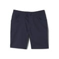 thumbnail image 1 of French Toast Girls School Uniform Pull-On Tie Front Stretch Twill Shorts, Sizes 4-20 & Plus, 1 of 2
