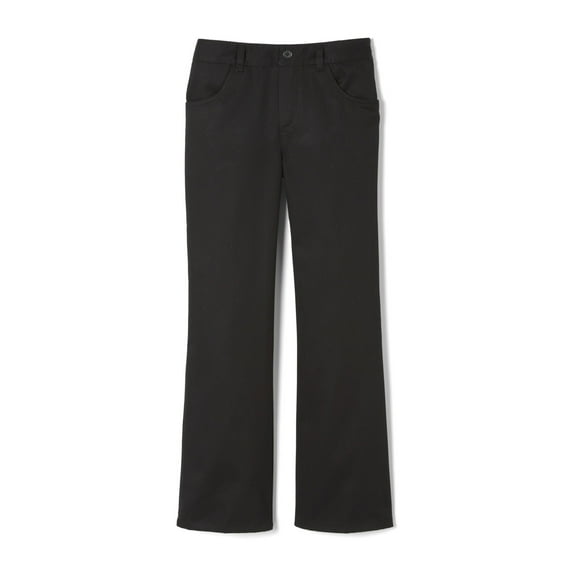 French Toast Girls School Uniform Pull-On Twill Bootcut Pants, Sizes 4-20 & Plus