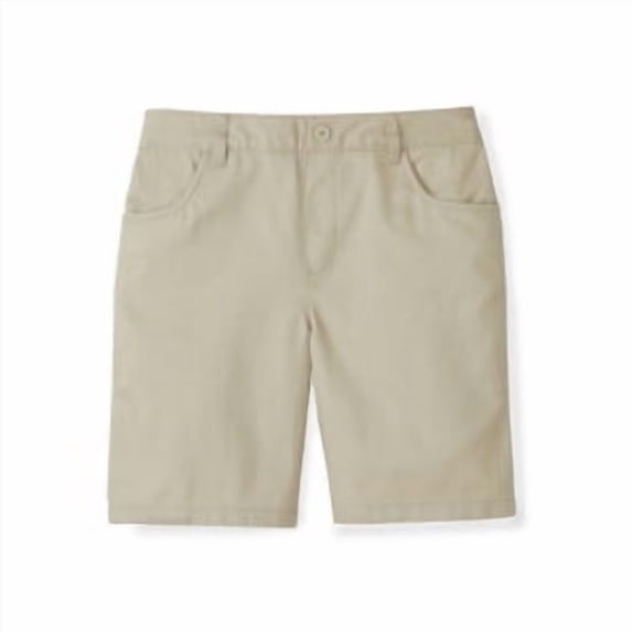 French Toast Girls School Uniform Pull-On Twill Shorts, Sizes 4-20