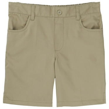 French Toast Girls School Uniform Pull-On Twill Shorts, Sizes 4-20