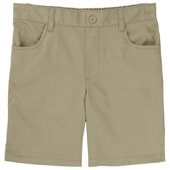 French Toast Girls School Uniform Pull-On Twill Shorts, Sizes 4-20