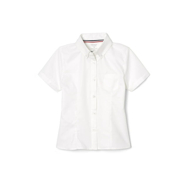 French Toast Girls School Uniform Short Sleeve Oxford Shirt, Sizes 4-20 ...