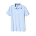 thumbnail image 1 of French Toast Girls School Uniform Short Sleeve Picot Collar Interlock Polo Shirt, 1 of 9