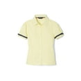 thumbnail image 1 of French Toast Girls School Uniform Short Sleeve Ribbon Bow Blouse, Sizes 4-20, 1 of 2