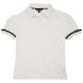 thumbnail image 1 of French Toast Girls School Uniform Short Sleeve Ribbon Bow Blouse, Sizes 4-20, 1 of 3