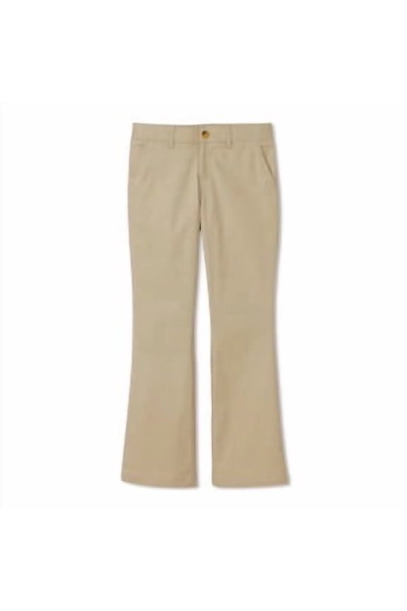 Girls School Uniform Stretch Twill Bootcit Leg Pants, Sizes 4-20