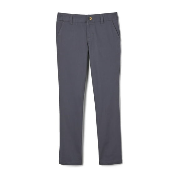 French Toast Girls School Uniform Stretch Twill Straight Leg Pants, Sizes 4-20 & Plus