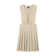 French Toast Girls School Uniform V-Neck Pleated Jumper, Sizes 4-20 & Plus