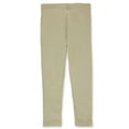 thumbnail image 1 of French Toast Girls' Solid Knit Leggings - khaki, 3t (Toddler), 1 of 5