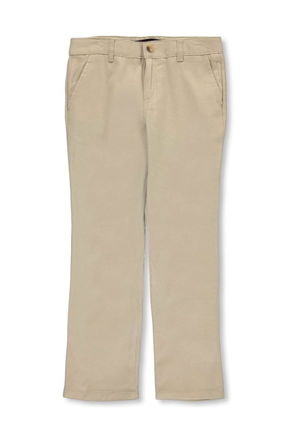 Girls' Straight Leg Pants Color: khaki Size: 6x