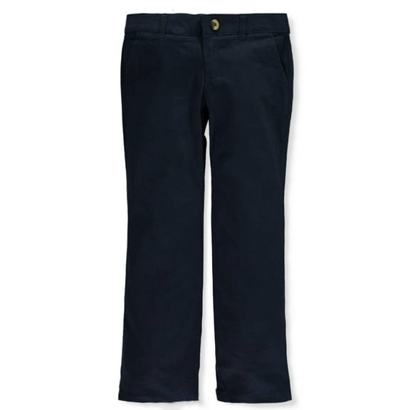 French Toast Girls' Straight Leg Pants - navy, 4 (Little Girls)
