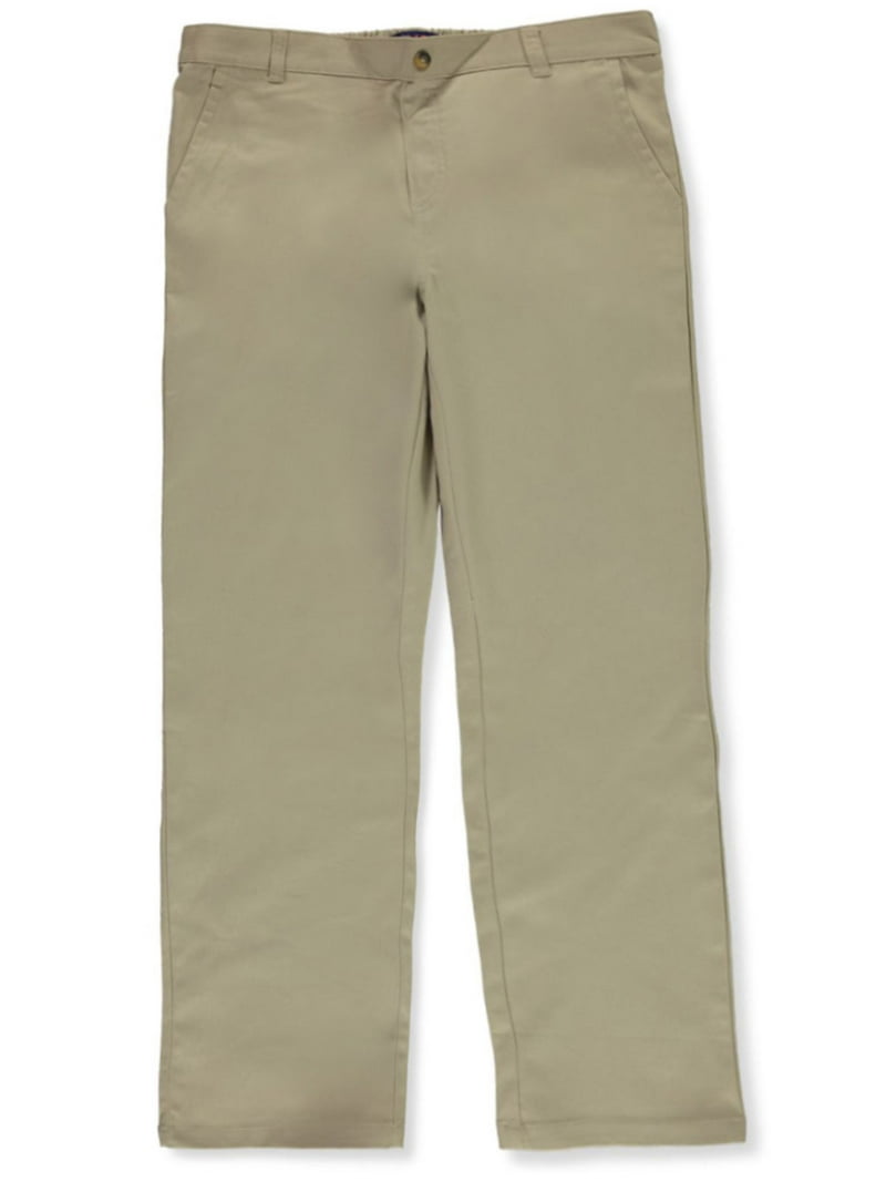 French Toast, Girls' Uniform Pants, Size 16, Khaki, Straight Leg