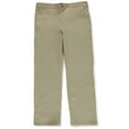 thumbnail image 1 of French Toast Girls' Straight Leg Pull-On Uniform Pants - khaki, 18 (Big Girls), 1 of 2
