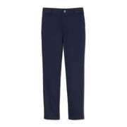 French Toast Girls' Straight Leg Pull-On Uniform Pants - navy, 10 (Big Girls)