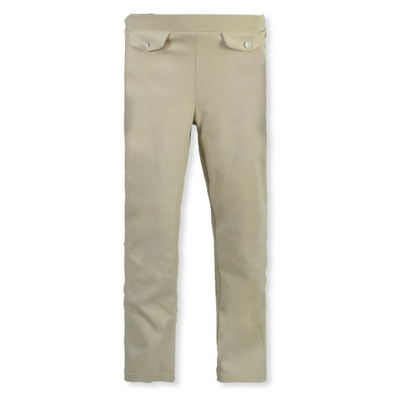 French Toast Girls' Wide Leg Pants - khaki, 4 - 5 (Little Girls)