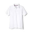 thumbnail image 1 of French Toast Husky Boys' Pique Polo Shirt - white, 14 - 16 (Big Boys), 1 of 5