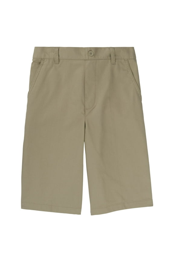 Husky Boys School Uniform Boys Pull-On Twill Shorts, Sizes 10-20