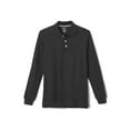 thumbnail image 1 of French Toast Husky Boys School Uniform Long Sleeve Pique Polo Shirt, Sizes 10-20, 1 of 2