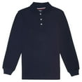 thumbnail image 1 of French Toast Husky Boys School Uniform Long Sleeve Pique Polo Shirt, Sizes 10-20, 1 of 6