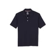 thumbnail image 1 of French Toast Husky Boys School Uniform Short Sleeve Interlock Polo Shirt (Husky), 1 of 1