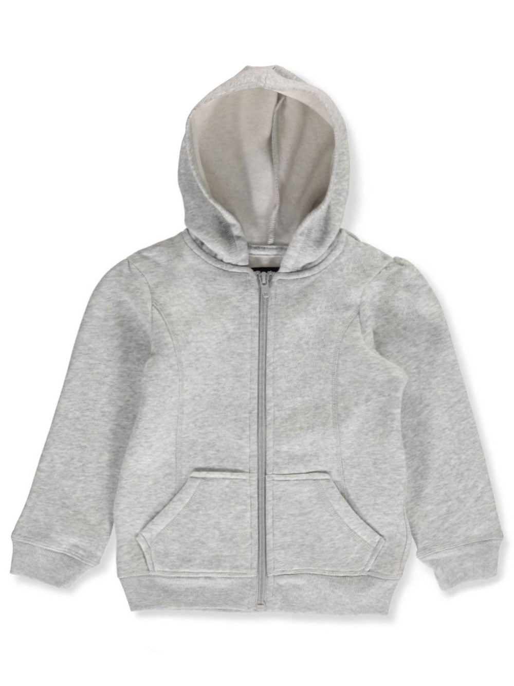 French Toast Little Girls' Fleece Hoodie gray, 4 (Little Girls