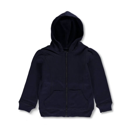 French Toast Little Girls’ Fleece Hoodie Color: navy Size: 6 - 7