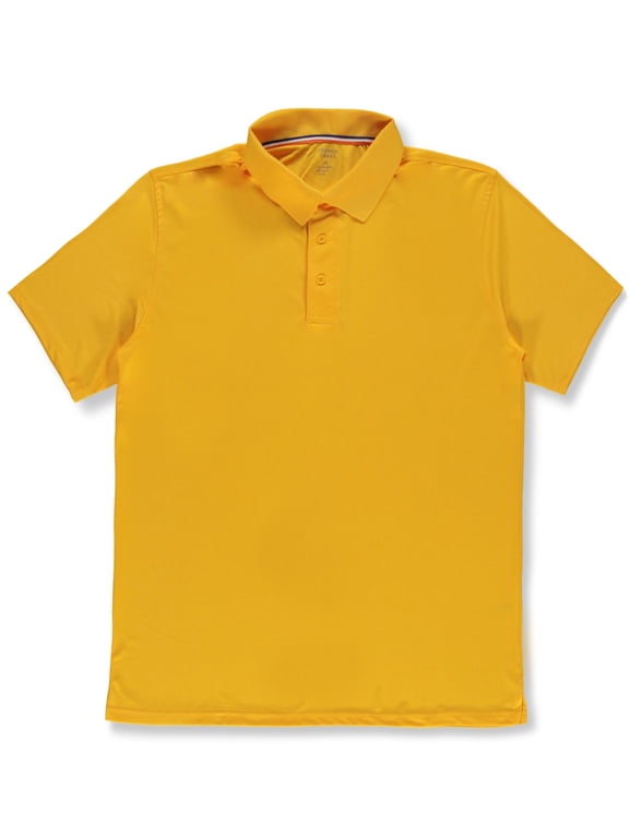 Men's S/S Sport Polo Color: gold Size: s