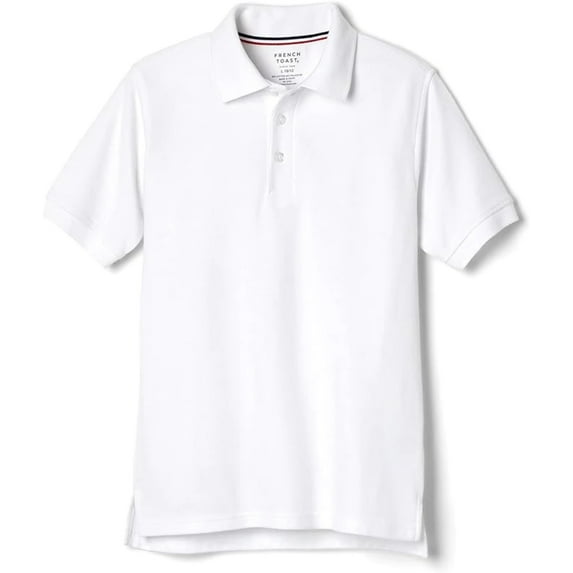 French Toast Mens Short Sleeve Pique Polo