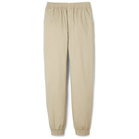 French Toast Pull-On Twill Jogger (Toddler Boys)