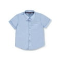 thumbnail image 1 of French Toast S/S Button-Down Shirt - blue, 4t, 1 of 4