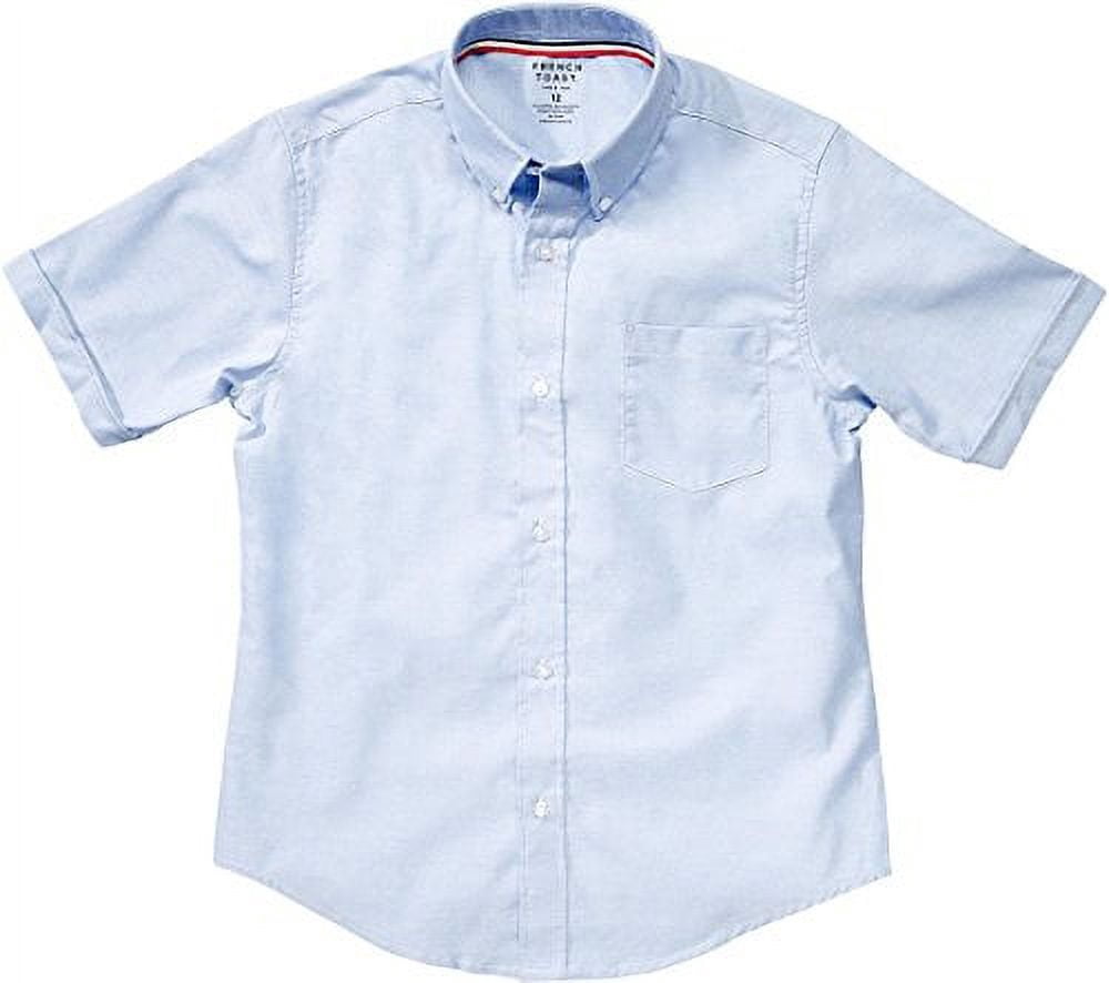 French Toast Camicia Oxford A Maniche Lunghe Per Ragazzo – Taglie Standard E Husky – Colore Giallo, Taglia 10