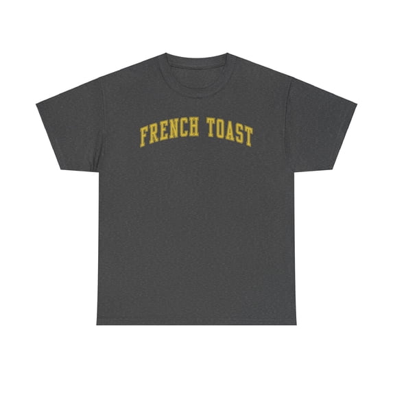 French Toast Shirt Gifts Tshirt Crew Neck Short Sleeve