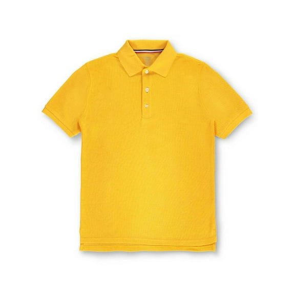 French Toast Short Sleeve Pique Polo Shirt (Toddler Boys)