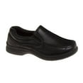 thumbnail image 1 of French Toast Slip-on Little Kids Boys Faux Leather School Uniform Dress Shoes - Black, 12, 1 of 8