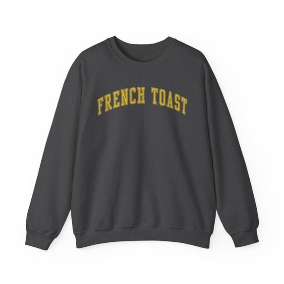 French Toast Sweatshirt Gifts Crew Neck Shirt Long Sleeve Unisex