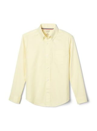 bright yellow button up shirt toddler